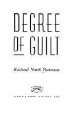Degree of guilt 