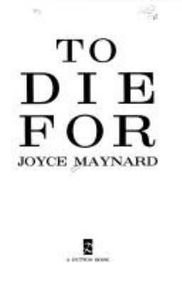 To die for 