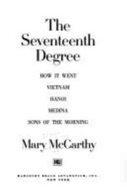 The seventeenth degree 