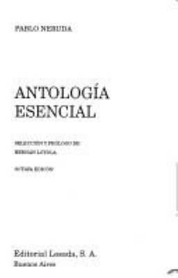 Antología esencial 
