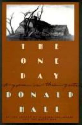 The one day : a poem in three parts 