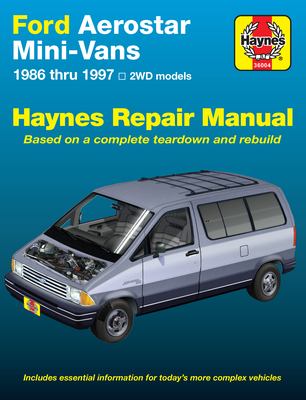 Ford Aerostar mini-vans automotive repair manual 