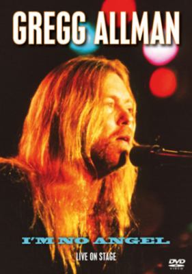 Gregg Allman I'm no angel, live on stage.
