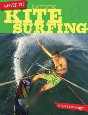 Extreme kite surfing 