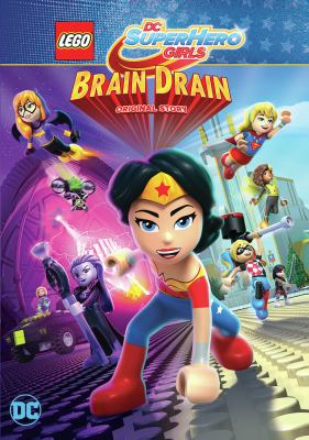 Lego DC super hero girls. Brain drain 