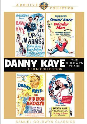 Danny Kaye : the Goldwyn years : Up in arms ; Wonder man ; The kid from Brooklyn ; A song is born.
