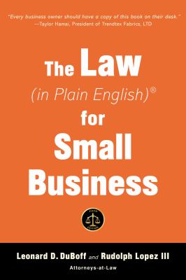 The law (in plain English) for small business 
