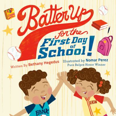 Batter up for the first day of school! 