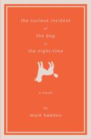 The curious incident of the dog in the night-time  Cover Image