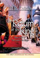 The return of the king book three of the Lord of the Rings ; the annals of the kings and rulers : an appendix to the Lord of the Rings  Cover Image