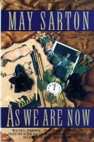 As we are now; a novel. Cover Image