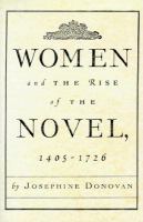 Women and the rise of the novel, 1405-1726  Cover Image