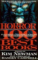 Horror : the 100 best books  Cover Image
