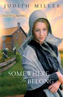 Somewhere to belong  Cover Image