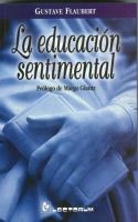 La educación sentimental  Cover Image