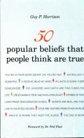 50 popular beliefs that people think are true  Cover Image