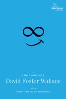 The legacy of David Foster Wallace  Cover Image