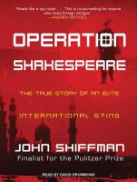 Operation Shakespeare : the true story of an elite international sting  Cover Image