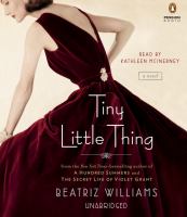 Tiny little thing : a novel  Cover Image