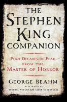 The Stephen King companion : forty years of fear from the master of horror  Cover Image