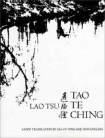 Tao te ching Cover Image