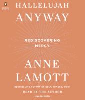 Hallelujah anyway : rediscovering mercy  Cover Image