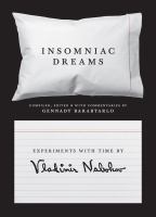 Insomniac dreams : experiments with time  Cover Image