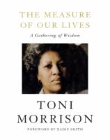 The measure of our lives : a gathering of wisdom  Cover Image