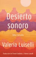 Desierto sonoro  Cover Image