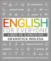 English for everyone : libro de ejercicios Gramática inglesa  Cover Image