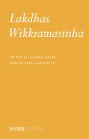 Lakdhas Wikkramasinha  Cover Image