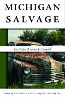 Michigan salvage : the fiction of Bonnie Jo Campbell  Cover Image