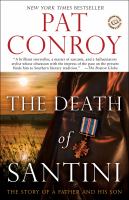 The death of santini The story of a father and his son. Cover Image