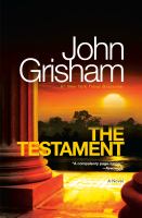 The testament A novel. Cover Image