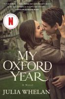 My oxford year A novel. Cover Image