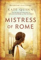 Mistress of rome The empress of rome saga, book 2. Cover Image