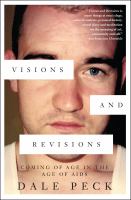 Visions and revisions Coming of age in the age of aids. Cover Image