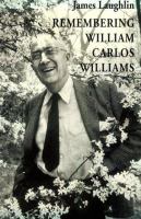 Remembering William Carlos Williams  Cover Image