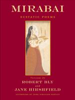 Mirabai : ecstatic poems  Cover Image