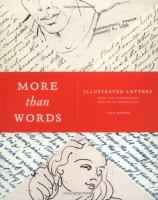 More than words : illustrated letters from the Smithsonian's Archives of American Art  Cover Image