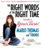 The right words at the right time. Volume 2, Your turn!   Cover Image