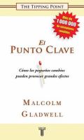 El punto clave : [cómo los pequeños cambios pueden provacar grandes efectos]  Cover Image