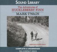 The adventures of Huckleberry Finn Cover Image