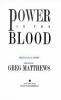 Go to record Power in the blood
