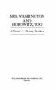 Go to record Mrs. Washington and Horowitz, too : a novel
