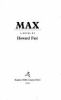 Go to record Max : a novel