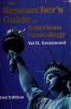 Go to record The researcher's guide to American genealogy