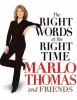 Go to record The right words at the right time
