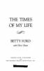 Go to record The times of my life