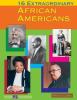 Go to record 16 extraordinary African Americans
